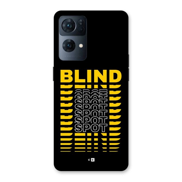 Blind Spot Back Case for Oppo Reno7 Pro 5G