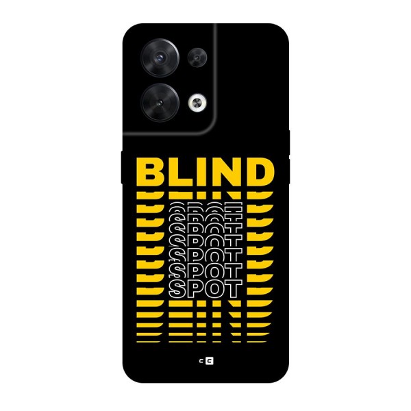 Blind Spot Back Case for Oppo Reno8 5G