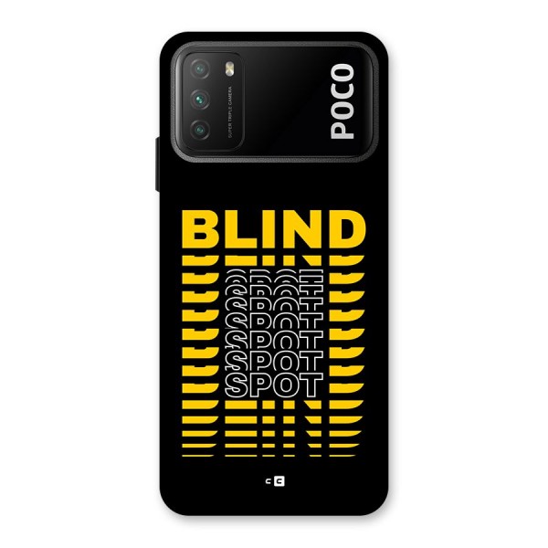 Blind Spot Back Case for Poco M3