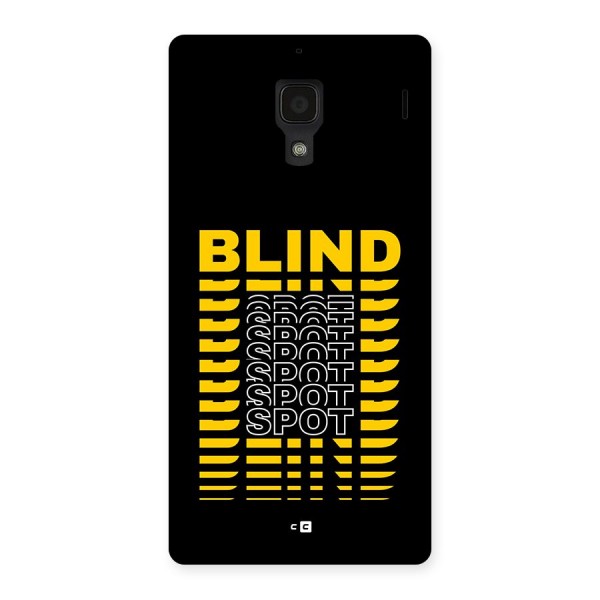 Blind Spot Back Case for Redmi 1s