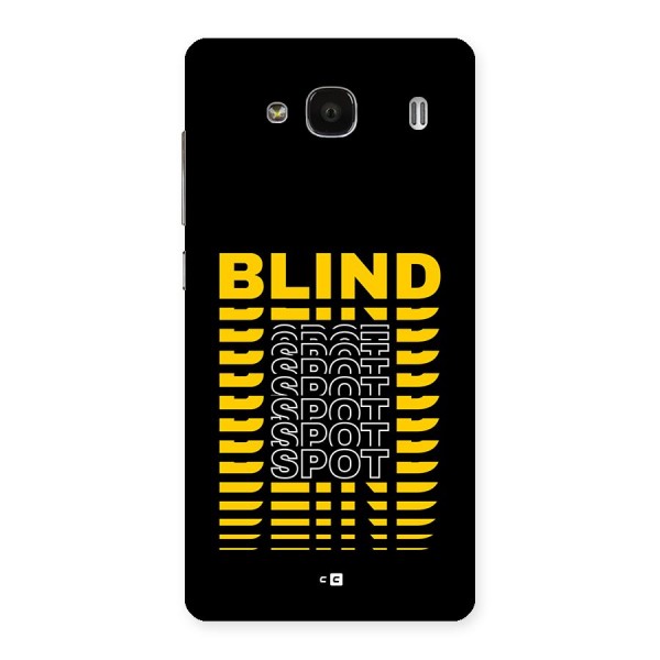 Blind Spot Back Case for Redmi 2