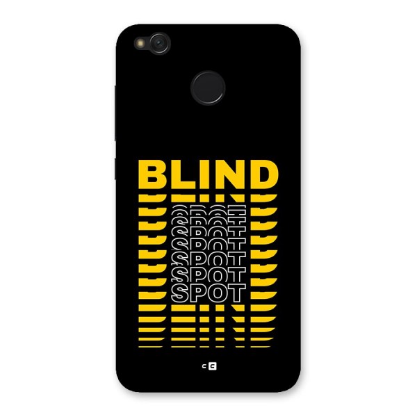 Blind Spot Back Case for Redmi 4