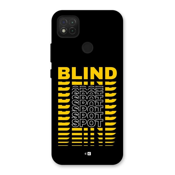 Blind Spot Back Case for Redmi 9