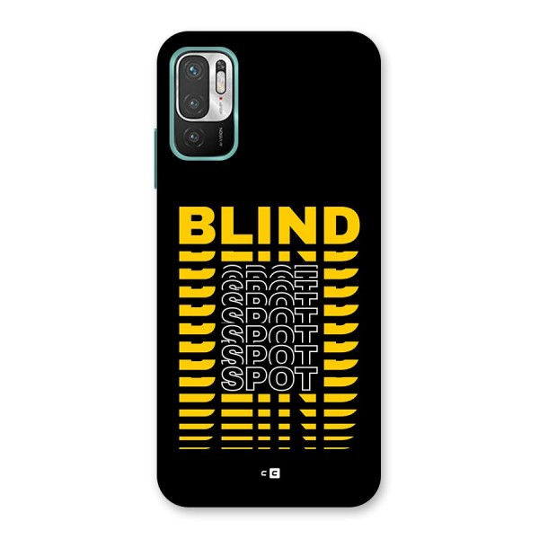 Blind Spot Back Case for Redmi Note 10T 5G