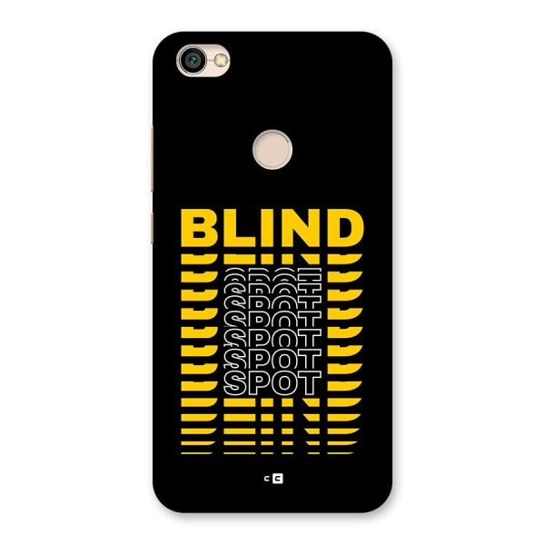 Blind Spot Back Case for Redmi Y1 2017