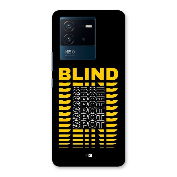 Blind Spot Back Case for Vivo iQOO Neo 6 5G