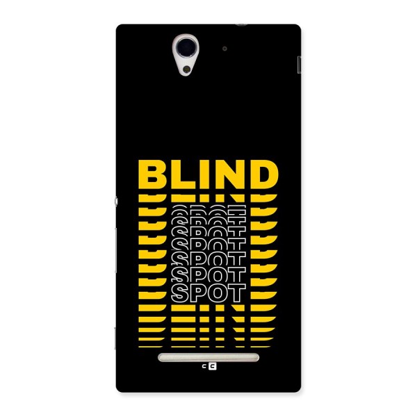 Blind Spot Back Case for Xperia C3