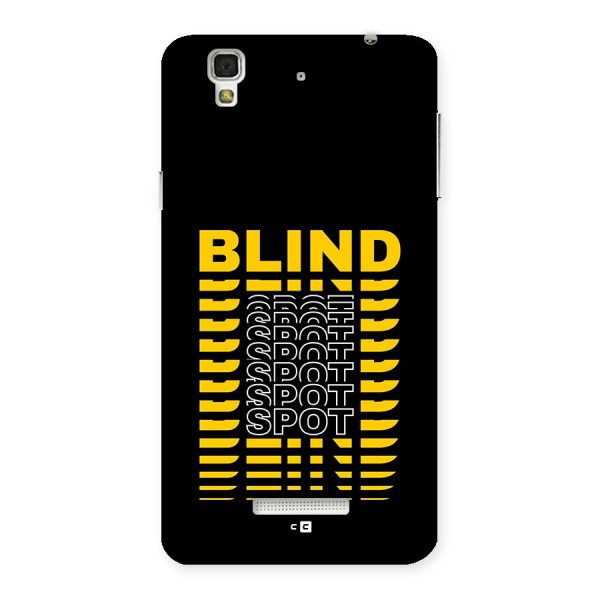 Blind Spot Back Case for YU Yureka Plus