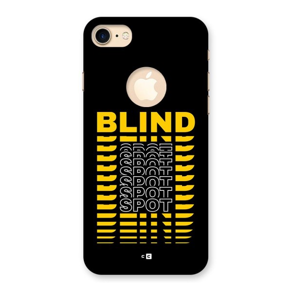 Blind Spot Back Case for iPhone 8 Logo Cut