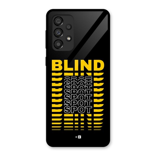 Blind Spot Glass Back Case for Galaxy A33 5G