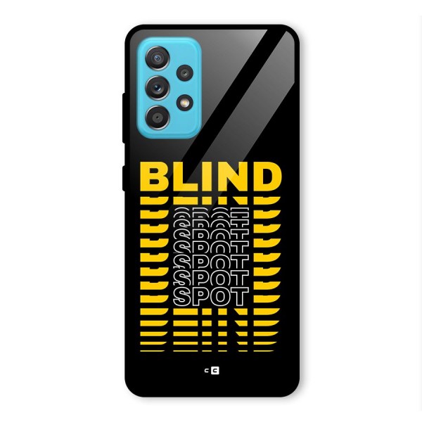 Blind Spot Glass Back Case for Galaxy A52