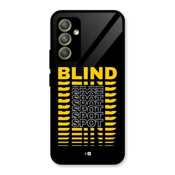 Blind Spot Glass Back Case for Galaxy A54