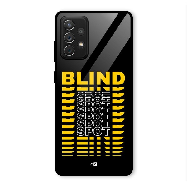 Blind Spot Glass Back Case for Galaxy A72