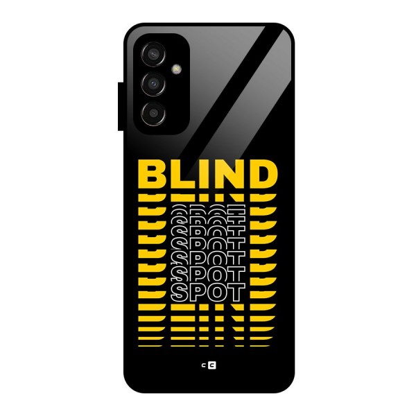 Blind Spot Glass Back Case for Galaxy F13