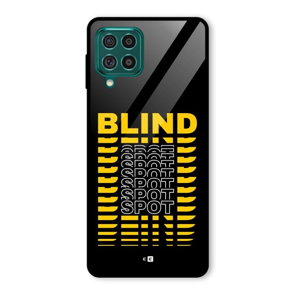 Blind Spot Glass Back Case for Galaxy F62