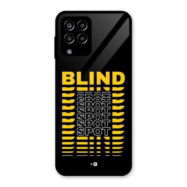 Blind Spot Glass Back Case for Galaxy M33