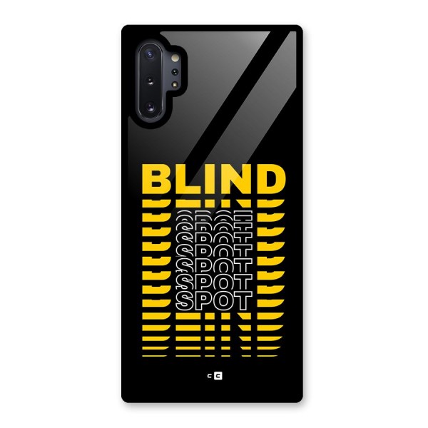 Blind Spot Glass Back Case for Galaxy Note 10 Plus