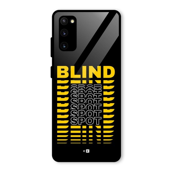 Blind Spot Glass Back Case for Galaxy S20 FE 5G