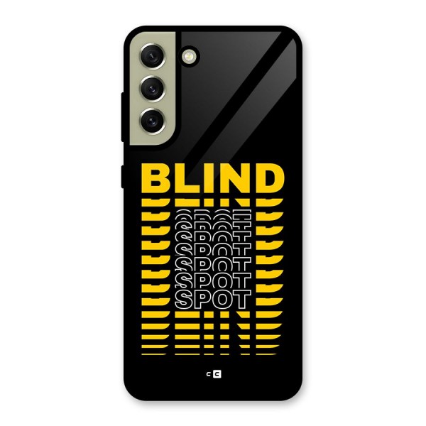 Blind Spot Glass Back Case for Galaxy S21 FE 5G