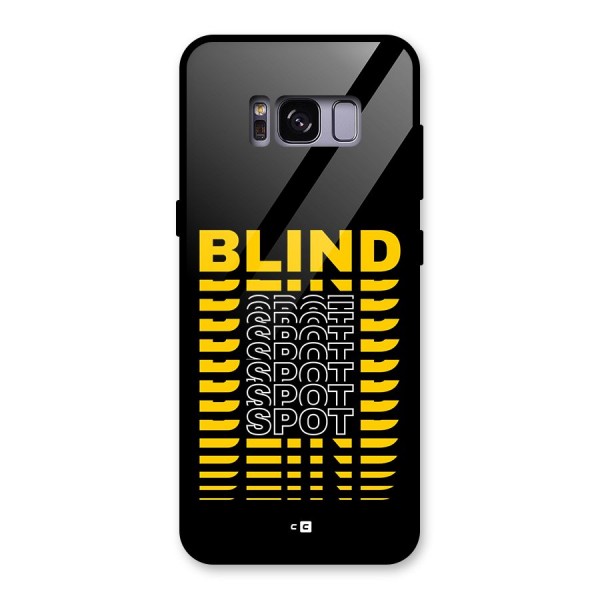 Blind Spot Glass Back Case for Galaxy S8