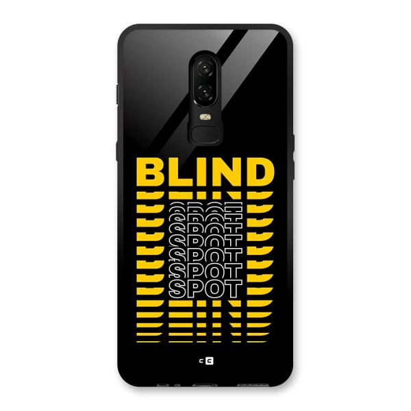 Blind Spot Glass Back Case for OnePlus 6