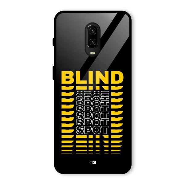 Blind Spot Glass Back Case for OnePlus 6T