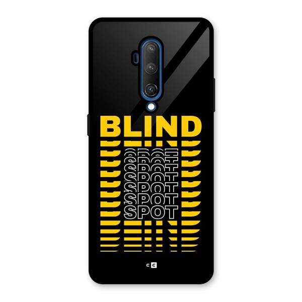 Blind Spot Glass Back Case for OnePlus 7T Pro