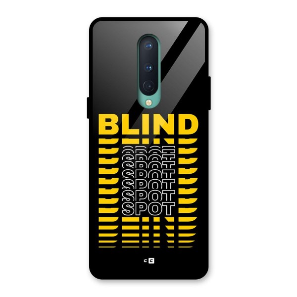 Blind Spot Glass Back Case for OnePlus 8