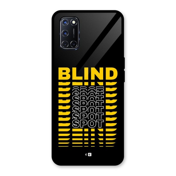 Blind Spot Glass Back Case for Oppo A52