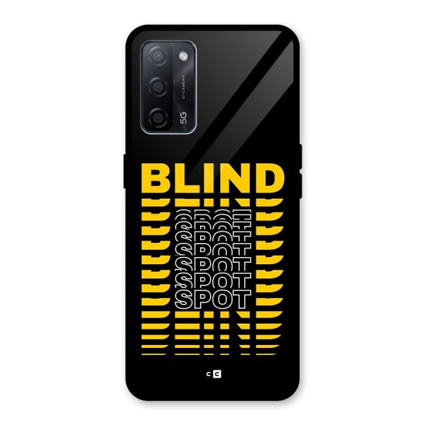 Blind Spot Glass Back Case for Oppo A53s 5G