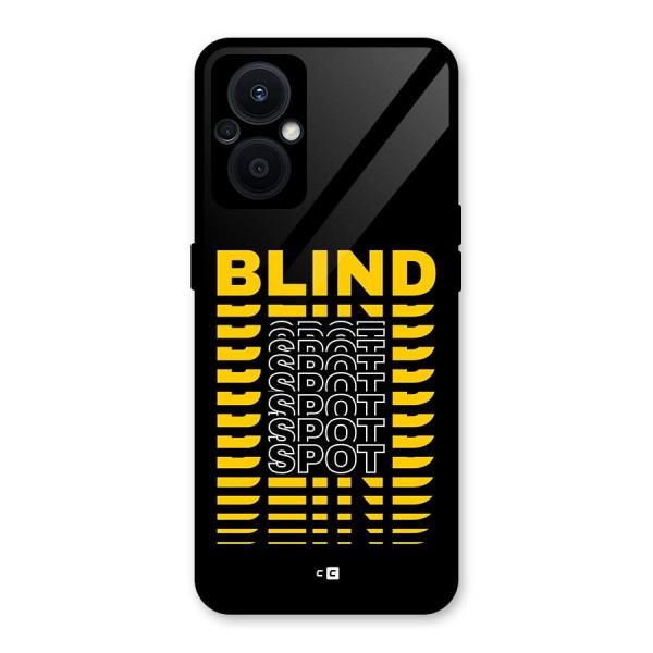 Blind Spot Glass Back Case for Oppo F21s Pro 5G