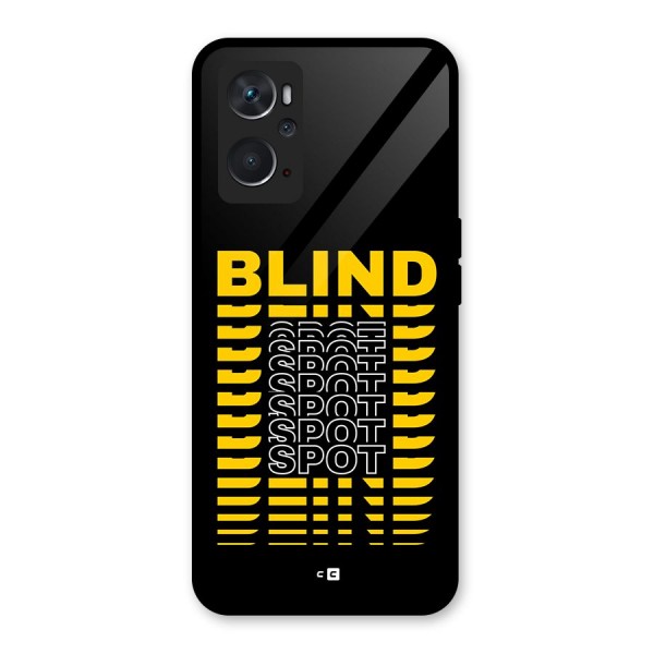 Blind Spot Glass Back Case for Oppo K10 4G