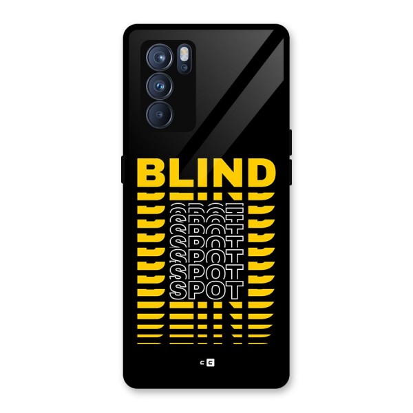 Blind Spot Glass Back Case for Oppo Reno6 Pro 5G