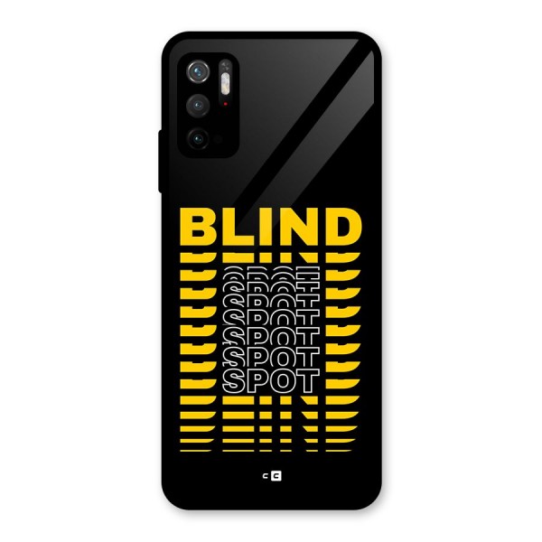 Blind Spot Glass Back Case for Poco M3 Pro 5G