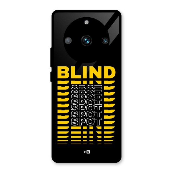 Blind Spot Glass Back Case for Realme 11 Pro