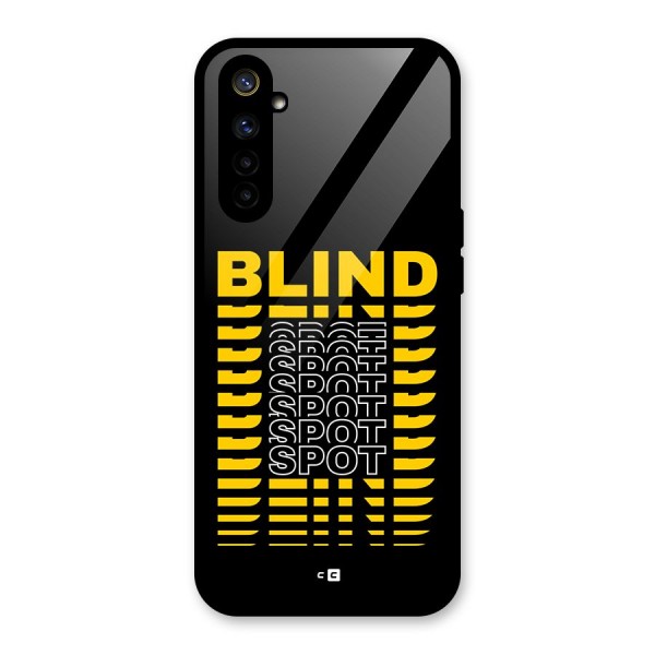 Blind Spot Glass Back Case for Realme 6