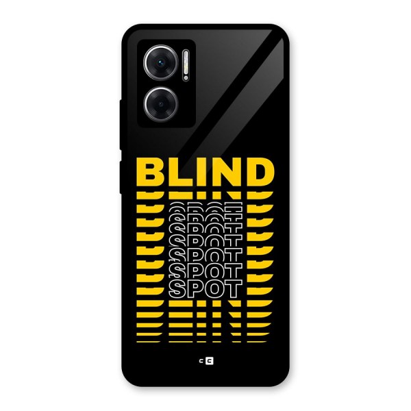 Blind Spot Glass Back Case for Redmi 11 Prime 5G