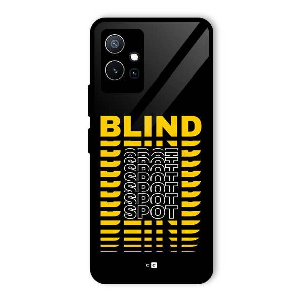 Blind Spot Glass Back Case for Vivo T1 5G