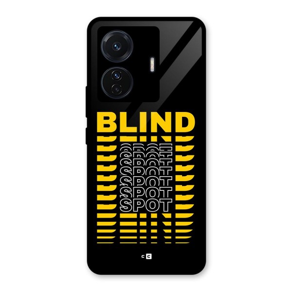 Blind Spot Glass Back Case for Vivo T1 Pro