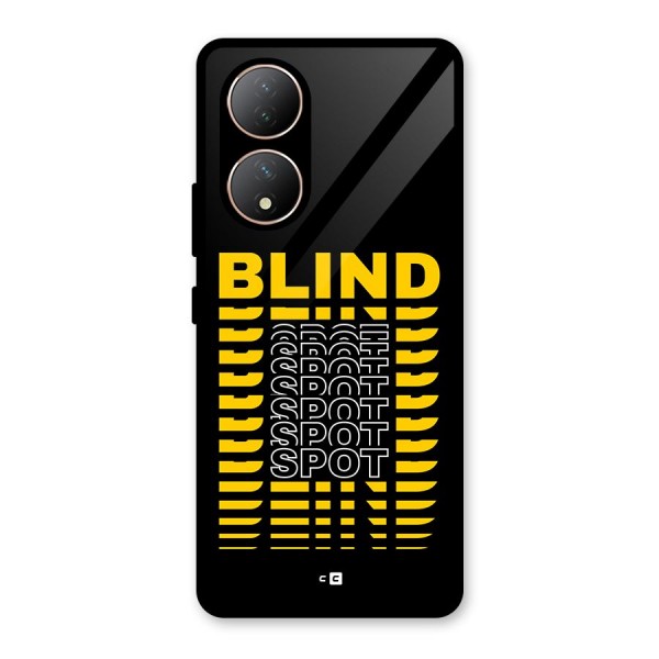 Blind Spot Glass Back Case for Vivo T2