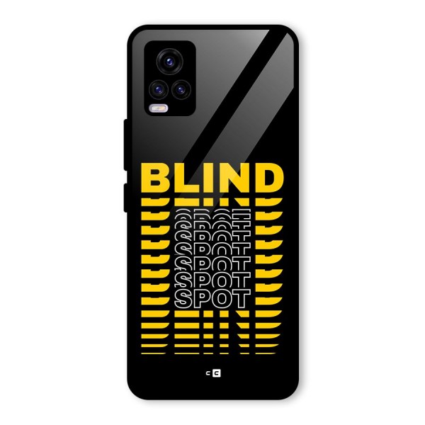 Blind Spot Glass Back Case for Vivo V20