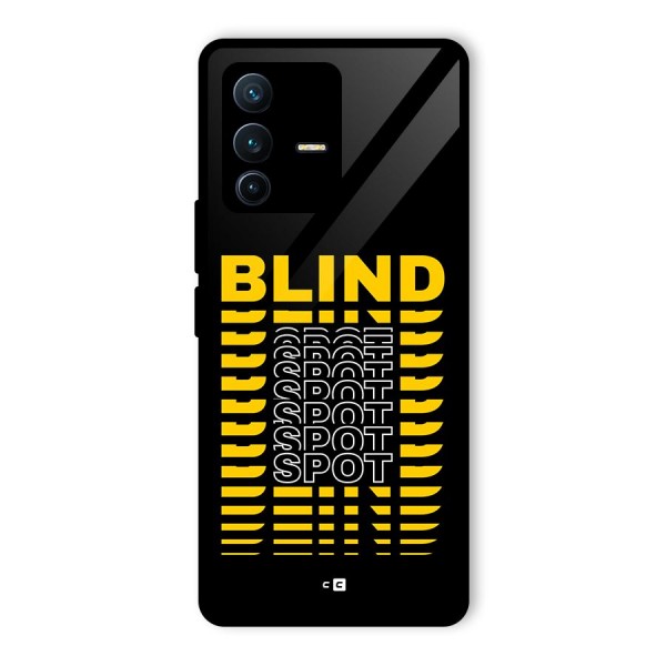 Blind Spot Glass Back Case for Vivo V23 Pro