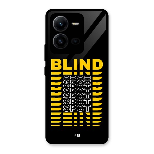 Blind Spot Glass Back Case for Vivo V25