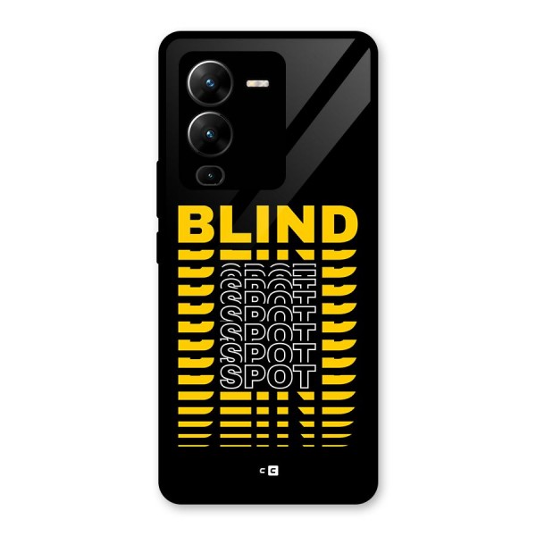 Blind Spot Glass Back Case for Vivo V25 Pro