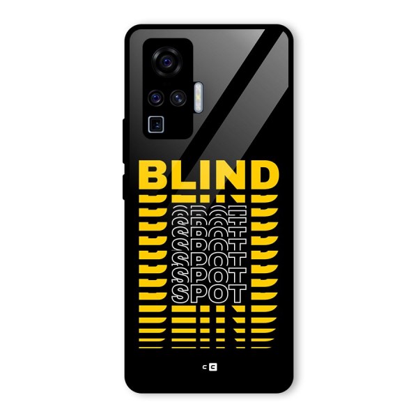 Blind Spot Glass Back Case for Vivo X50 Pro