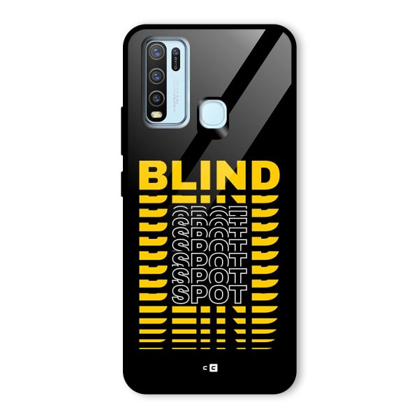 Blind Spot Glass Back Case for Vivo Y50