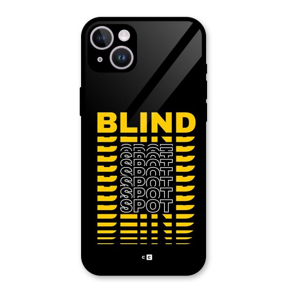 Blind Spot Glass Back Case for iPhone 14 Plus