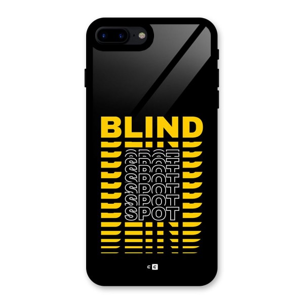 Blind Spot Glass Back Case for iPhone 8 Plus