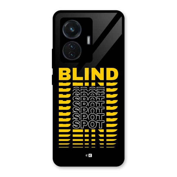 Blind Spot Glass Back Case for iQOO Z6 44W