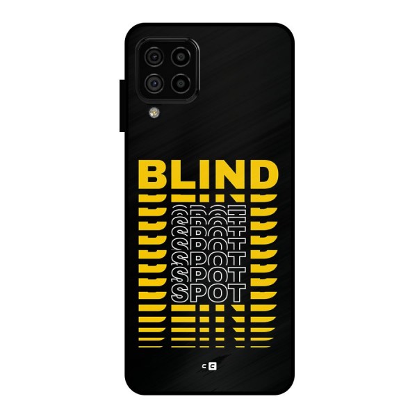 Blind Spot Metal Back Case for Galaxy A22 4G